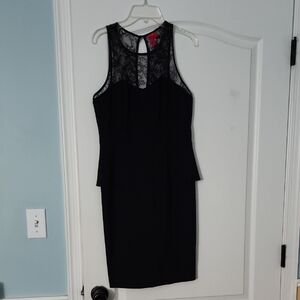 Fashion Nova Black Lace Mini Dress